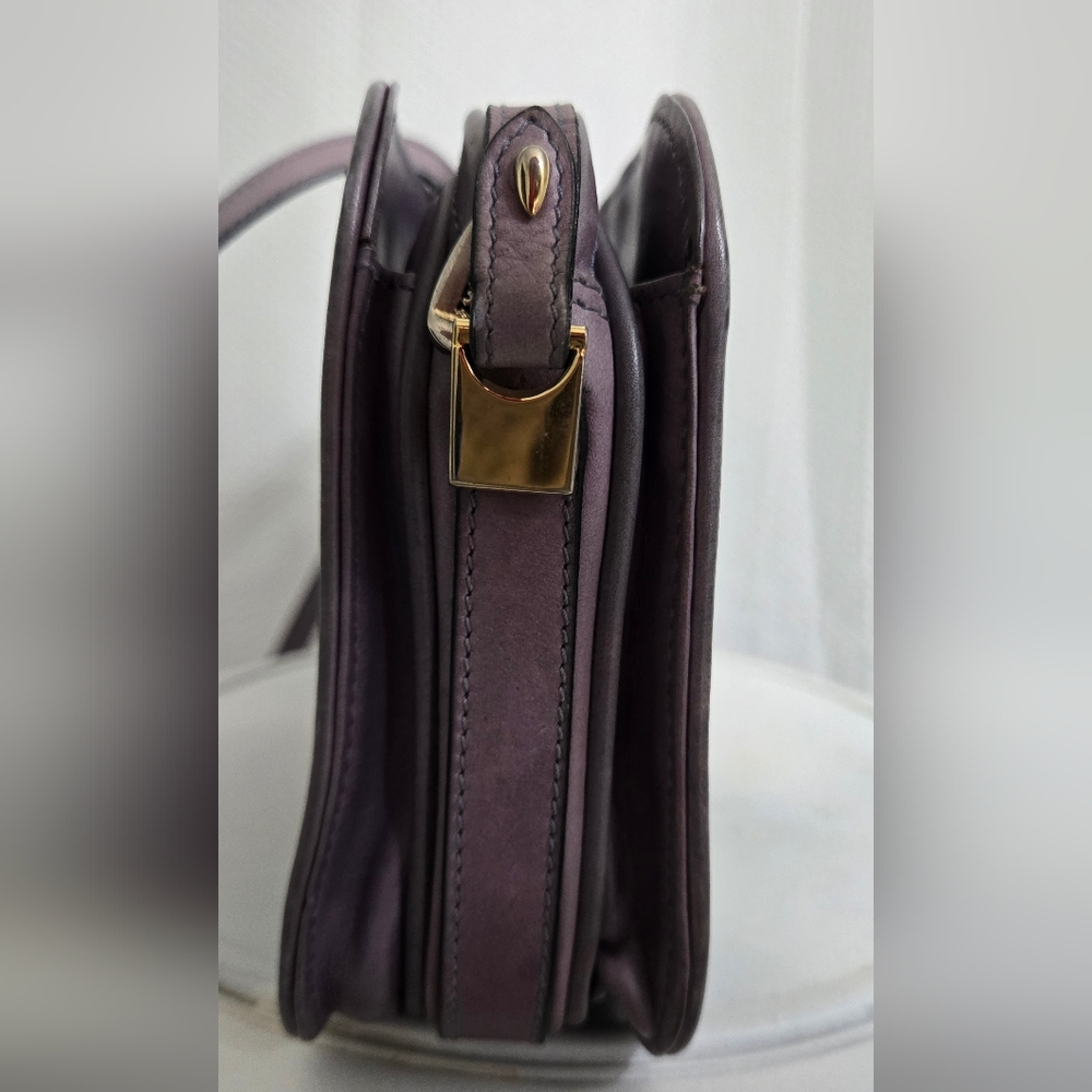EUC Vintage Bally Purple Horse Hair Crossbody - Picture 8 of 15